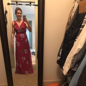 Brand new never work Lulus maxi dress